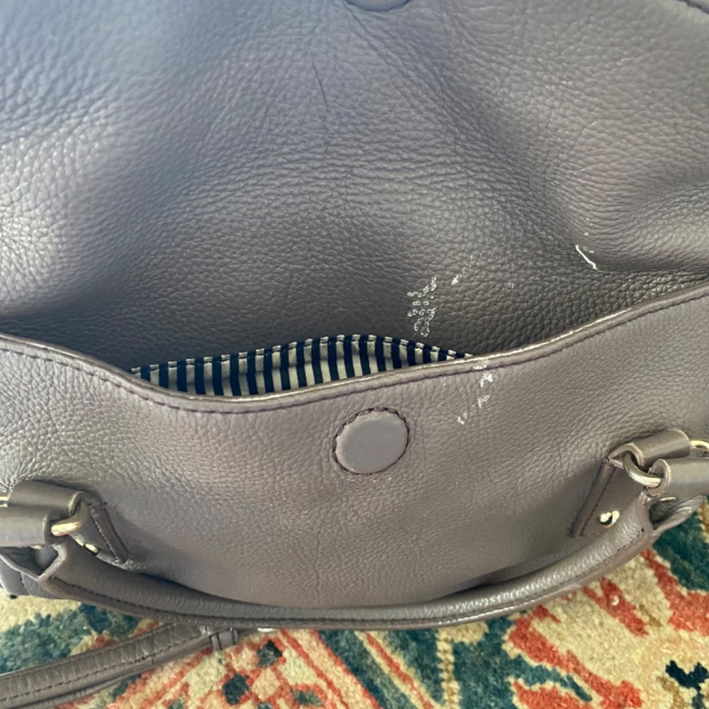 Kate Spade Cobble Hill Crossbody Purse Beige Pebbled Leather - Picture 3 of 6